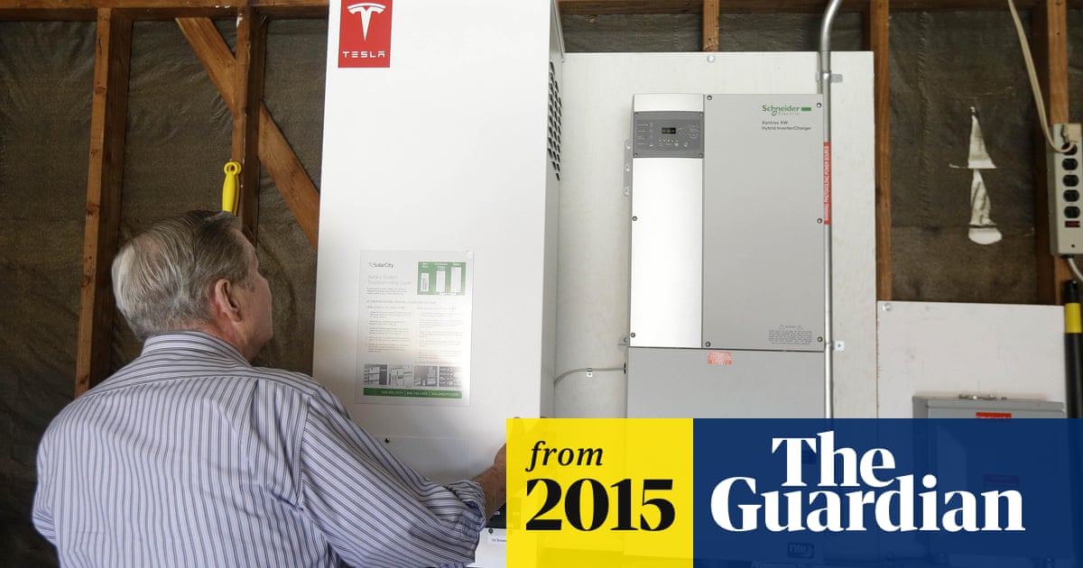 Markets Braced For Tesla S Expected Move Into Electric Storage Business Elon Musk The Guardian