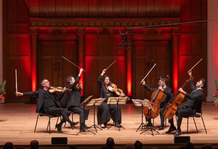 Kian Soltani and the Quatuor Ebène