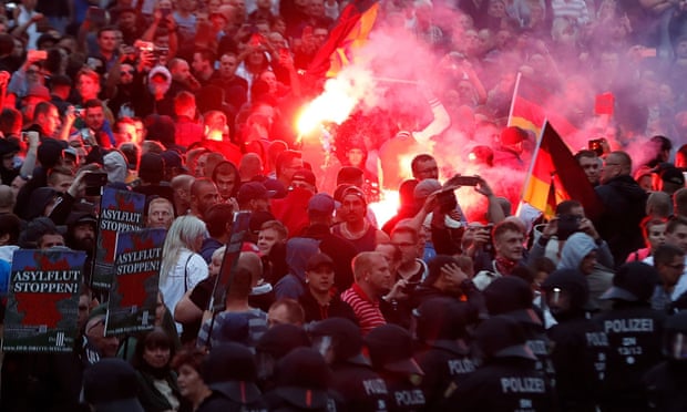 Users looking for video information on the Chemnitz riots were led to extremist content.