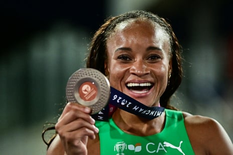 Bronze medallist Fatoumata Diallo.