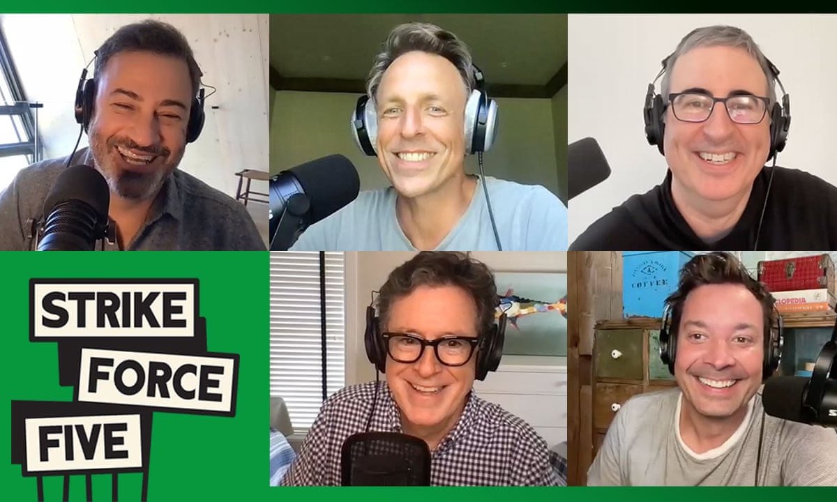 Strike Force Five: what happens when late-night TV hosts ...
