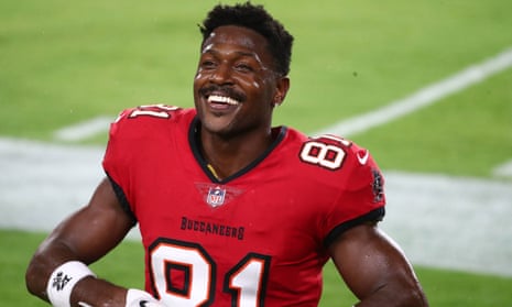 Antonio Brown is in his second season with Tampa Bay