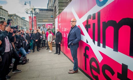 Stanley Tucci arrives at The Filmhouse during the Edinburgh Film Festival in 2017.