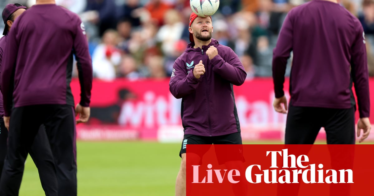 England v West Indies: second men's T20 cricket live