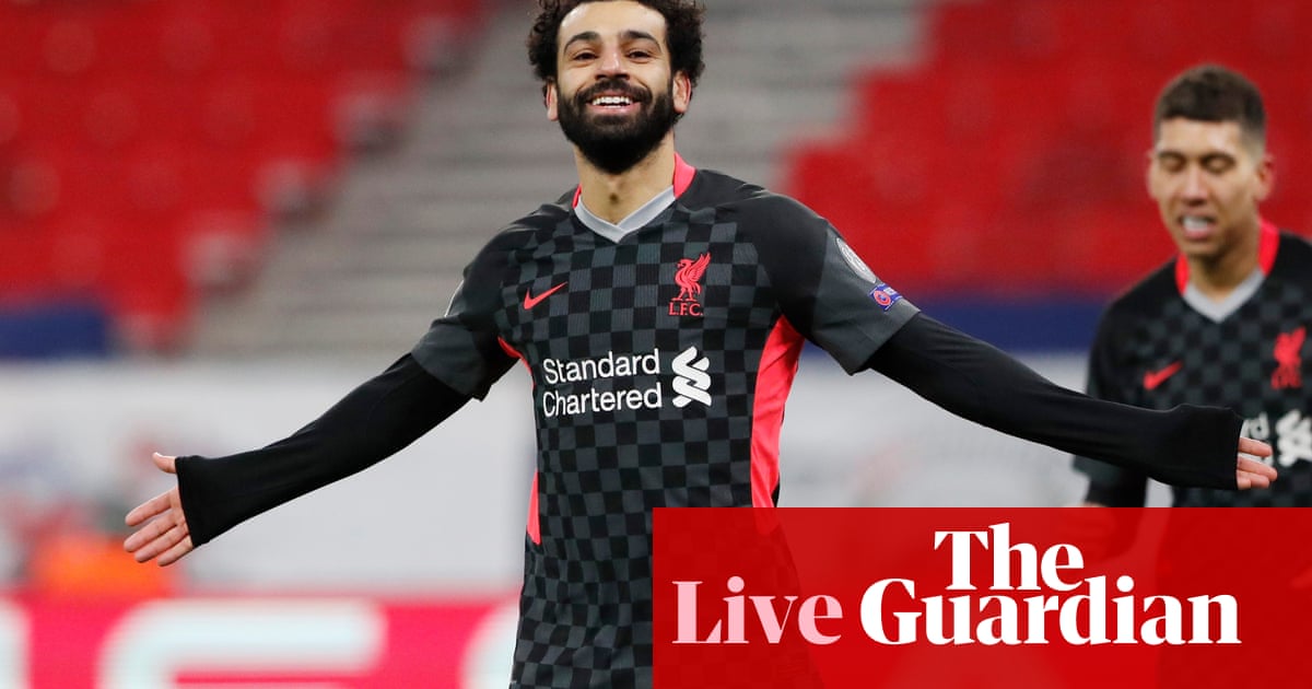 RB Leipzig v Liverpool: Champions League round of 16, first leg – live!