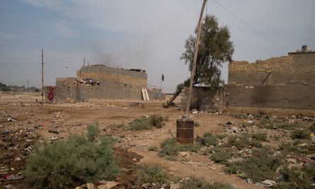 New houses built on the outskirts of Sadr City by migrants from the countryside.