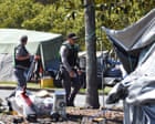 Queensland homeless man shot with Taser after being given move-on order to make way for kite festival