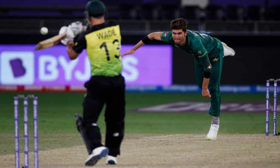 Pakistan’s Shaheen Shah Afridi was a thrilling sight with the new ball.