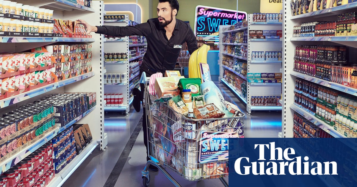 Rylan Clark-Neal on the new Supermarket Sweep