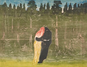 Towards the Forest II, 1897/1915 by Edvard Munch.