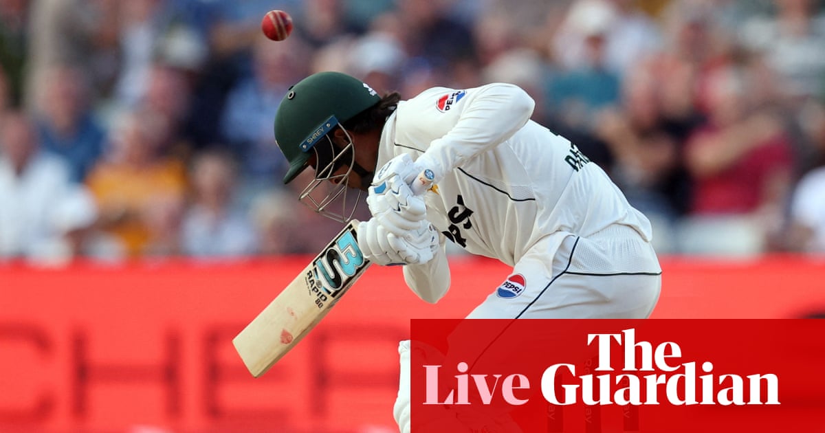 England v Pakistan: third men’s cricket Test, day three – live
