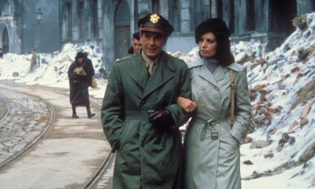 John Cassavetes and Sophia Loren in the film Brass Target, 1978, based on Frederick Nolan’s thriller The Oshawa Project