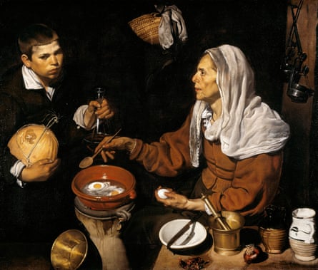 An Old Woman Cooking Eggs, 1618, by Diego Velázquez. Photograph: Alamy
