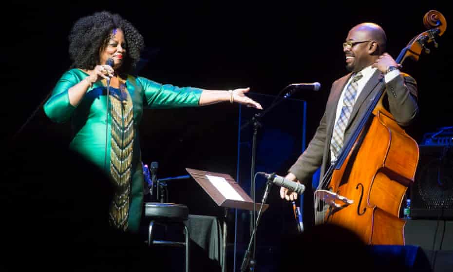 Dianne Reeves with Christian McBride.