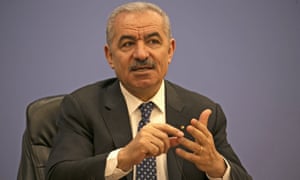 Palestinian prime minister Mohammad Shtayyeh