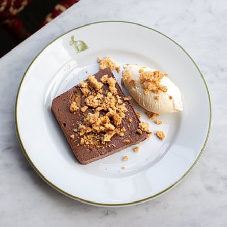 The ‘rich’ St. Emilion au chocolat, at Lapin, Bristol.