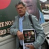 Gerry Hutch on the campaign trail in the Dublin Central constituency.