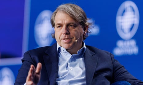 Todd Boehly speaking at a conference