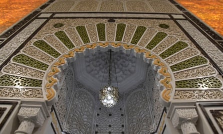 The interior of the Great Mosque of Algiers