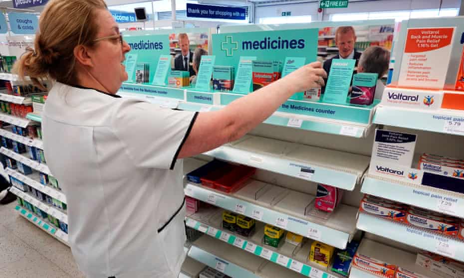 A Boots pharmacy in Edinburgh that sold out of hand sanitiser