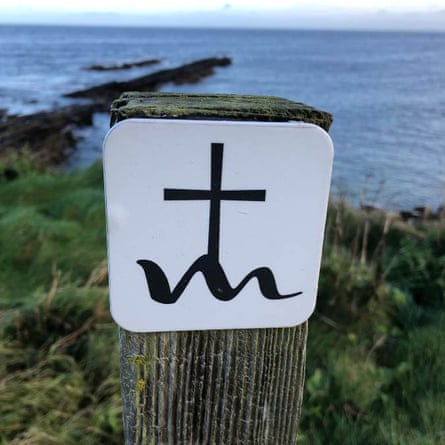 Panneau du Chemin de Saint-Magnus