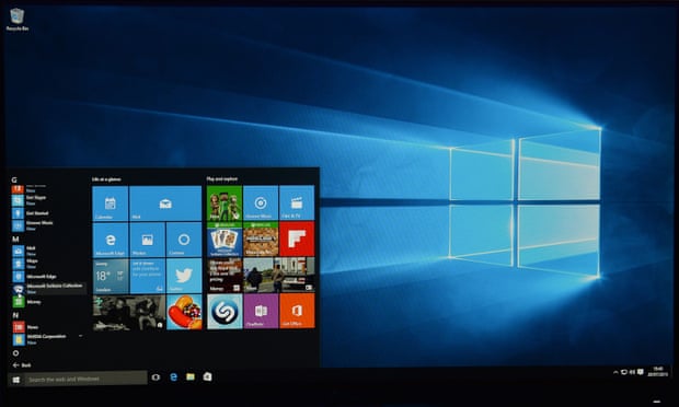 Windows 10 Will Automatically Download On To Windows 7 Or 8 Pcs Windows 10 The Guardian Windows 10 Will Automatically Download On To Windows 7 Or 8 Pcs Windows 10 The Guardian