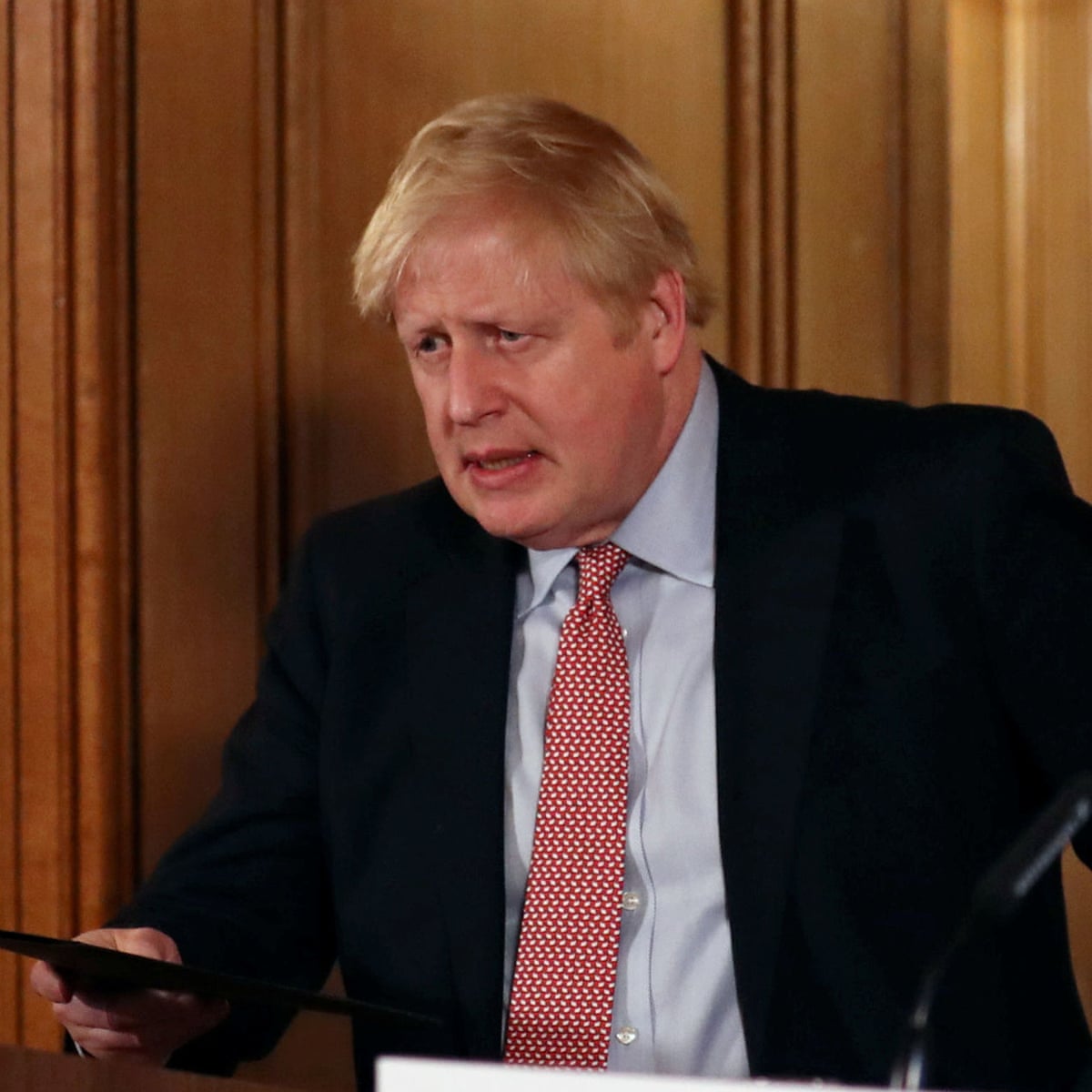 Boris Johnson To Hold Daily Coronavirus Press Briefings Politics The Guardian