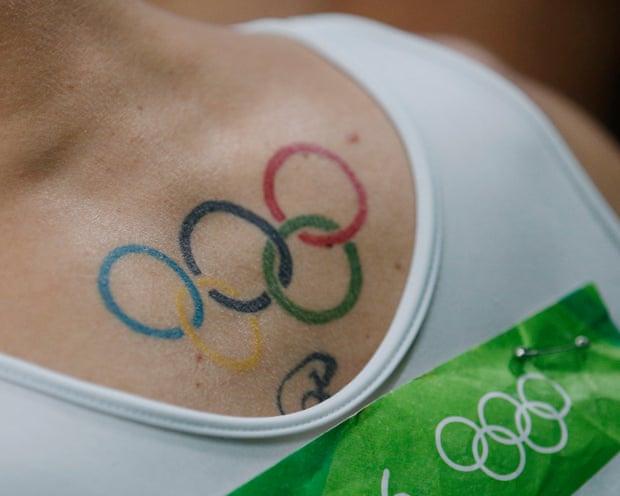 Olympics tattoo