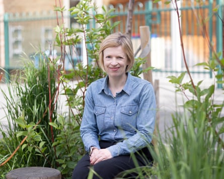 Sarah Taggart sitting outside