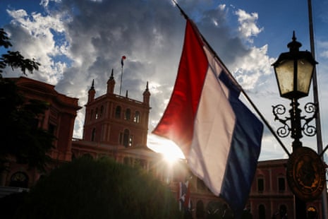 The Paraguayan flag.