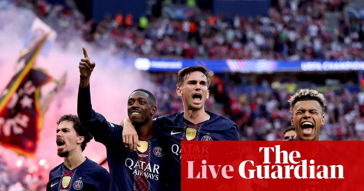 Paris Saint-Germain v Arsenal: Champions League final – live