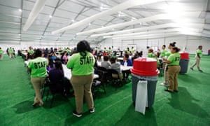 texas migrant children center detention jul close