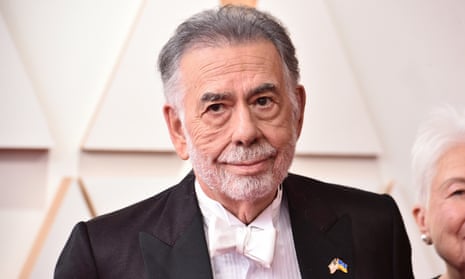 Francis Ford Coppola pictured at the 2022 Oscars in Los Angeles. His self-financed epic Megalopolis will finally debut at Cannes film festival in May.