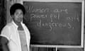 Audre Lorde at the Atlantic Center for the Arts in New Smyrna Beach, Florida in 1983.