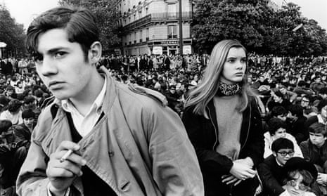 Student riots in Paris, 11 April 1968
