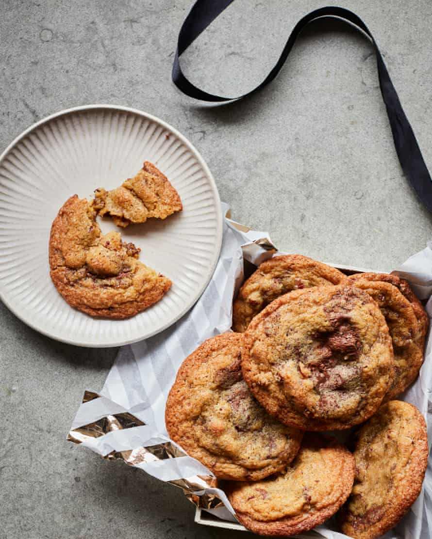 Ravneet Gill’s pecan, orange and milk chocolate cookies