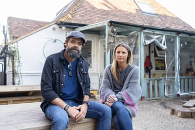 Tarek and Caroline El-Semman, the owners of Little Jungle nursery in Peckham.
