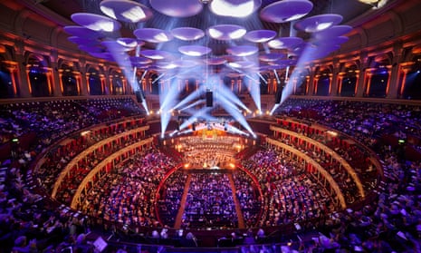 The interior of the Royal Albert Hall