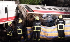 Image result for Taiwan train travelling twice speed limit before crash that killed 18