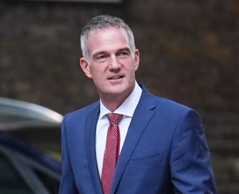 Newly appointed Business Secretary Peter Kyle arrives in Downing Street, where Sir Keir Starmer reshufffled his Cabinet following the resignation of Angela Rayner, on Friday 5 September.