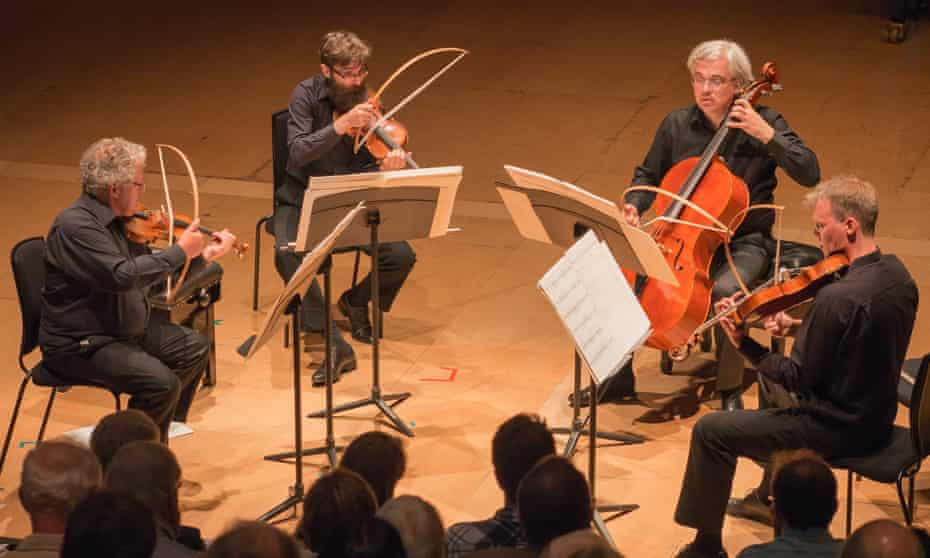 The Arditti Quartet explored the extraordinary soundworld of Benedict Mason’s Second Quartet.