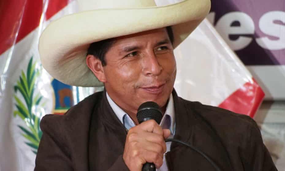 Pedro Castillo has claimed victory in the Peruvian election despite allegations of fraud from his rightwing rival Keiko Fijimori. 