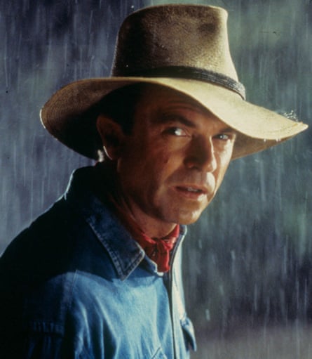 Sam Neill in Jurassic Park.