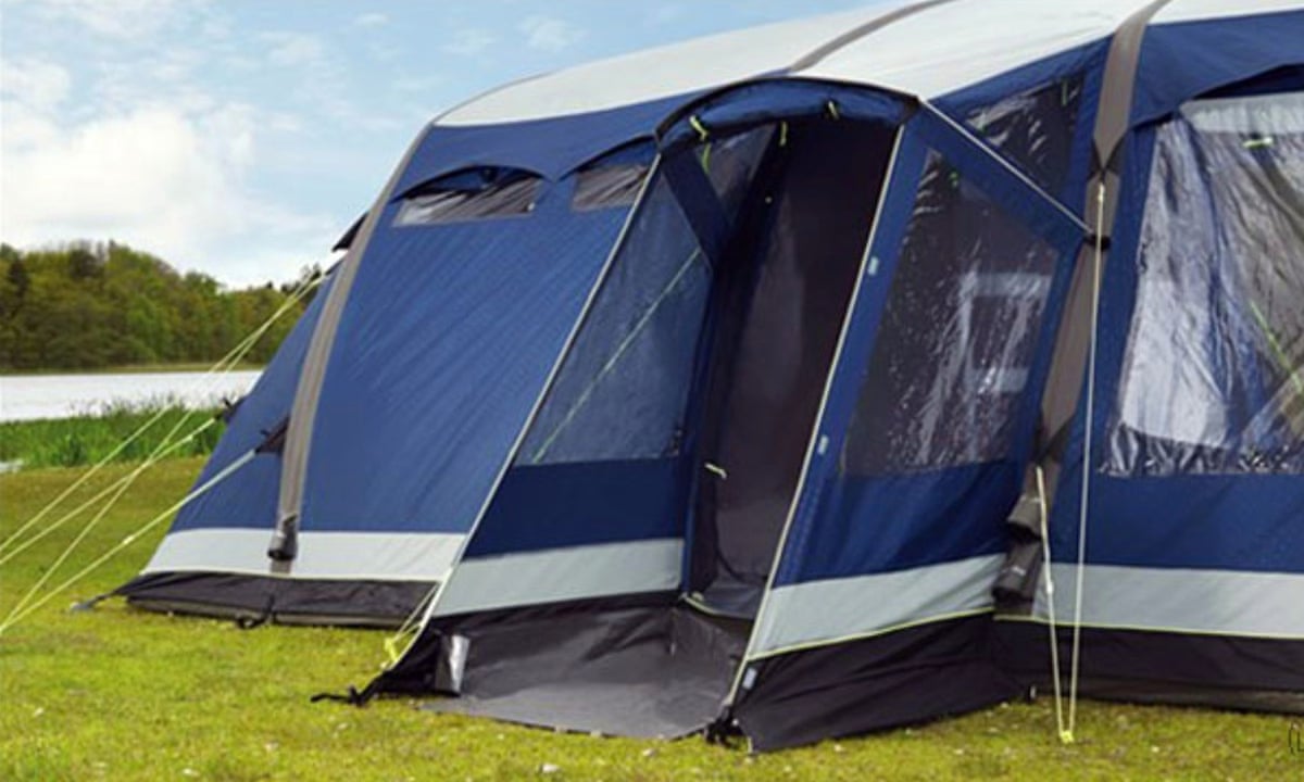 Incident, evenement Bloody Picasso My £1,374 Outwell inflatable tent left me feeling let down | Money | The  Guardian