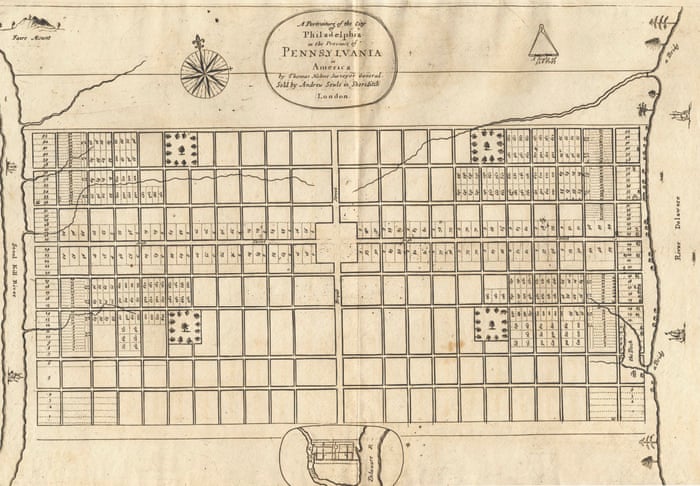 Story Of Cities 7 Philadelphia Grid Marks Birth Of America S Urban Dream Cities The Guardian