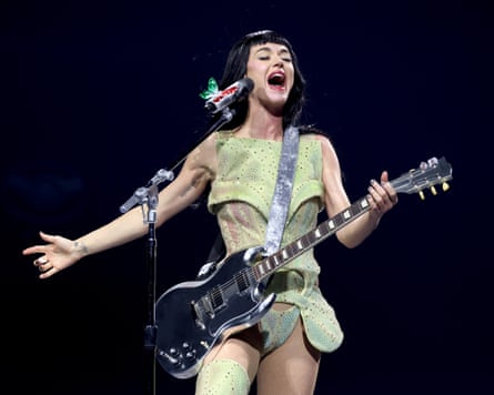 Katy Perry on the Lifetimes Tour in Mexico City.