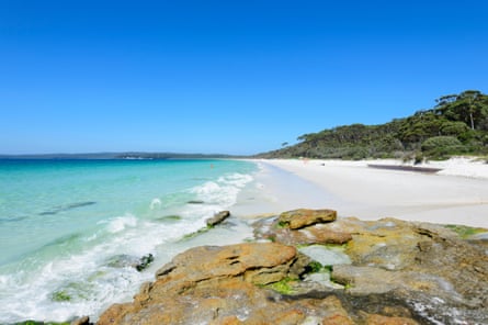 Hyams Beach is a spectacular stretch of Jervis Bay with fine white sand.