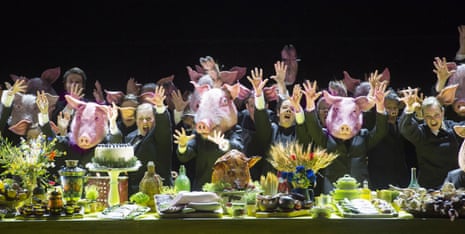 ‘A world of fevered dreams’: Komische Oper’s The Fair at Sorochyntsi, directed by Barrie Kosky. 