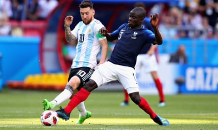 N’Golo Kanté impressed in the group stages against Lionel Messi.