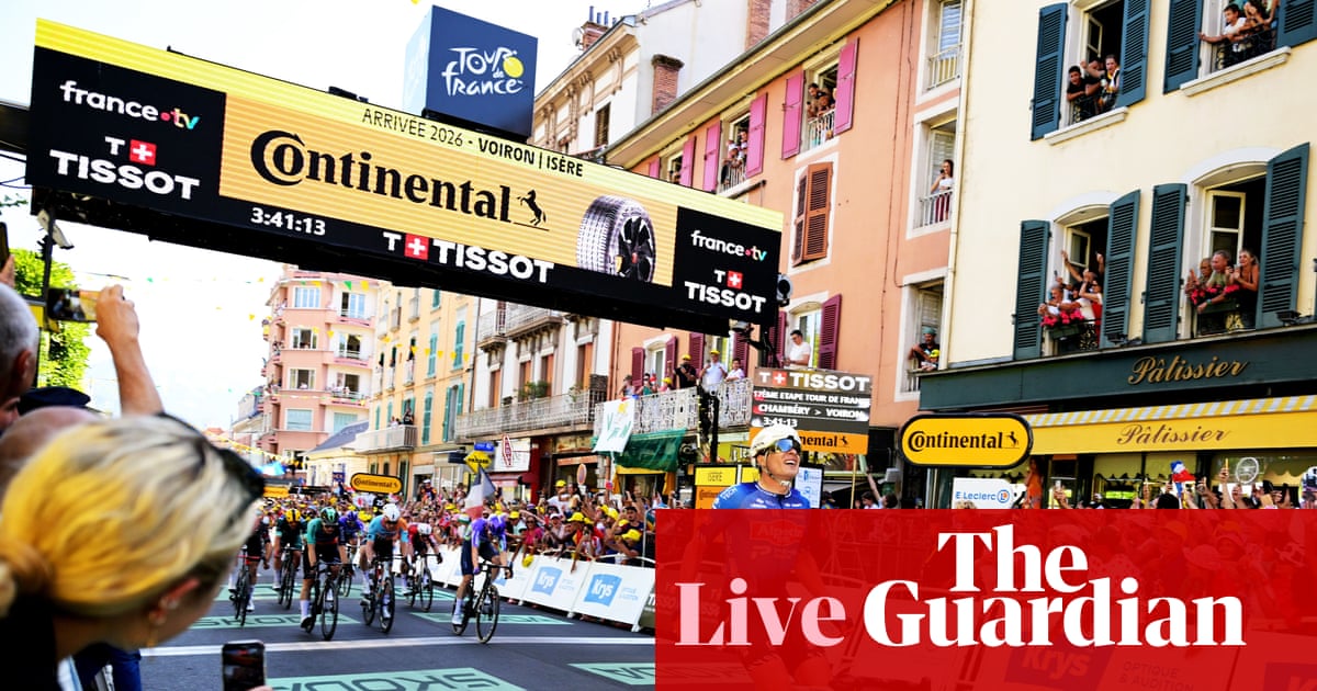 Tour de France 2026: Jasper Philipsen wins stage 17 as Adam Yates struggles with illness – live